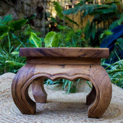 mesa mesinha balinesa madeira entalhada teca teka decoracao opium artesanatos decorativos artesanais bali indonesia elefantes elephants selva selvagem wild jungle artesintonia 2