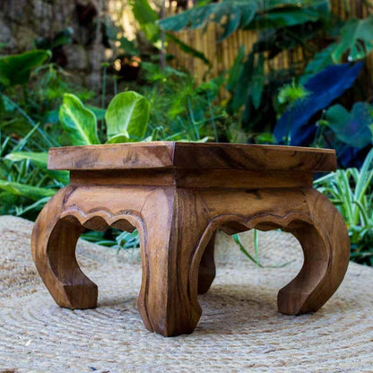 mesa mesinha balinesa madeira entalhada teca teka decoracao opium artesanatos decorativos artesanais bali indonesia elefantes elephants selva selvagem wild jungle artesintonia 3