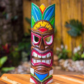 mascara etnica decorativa tiki decoracao parede madeira entalhada bali 2022 artesanato balinese hand crafts indonesia