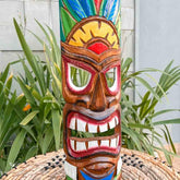 mascara hawaiana entalhada madeira hawai colorida decor bali indonesia artesintonia 18