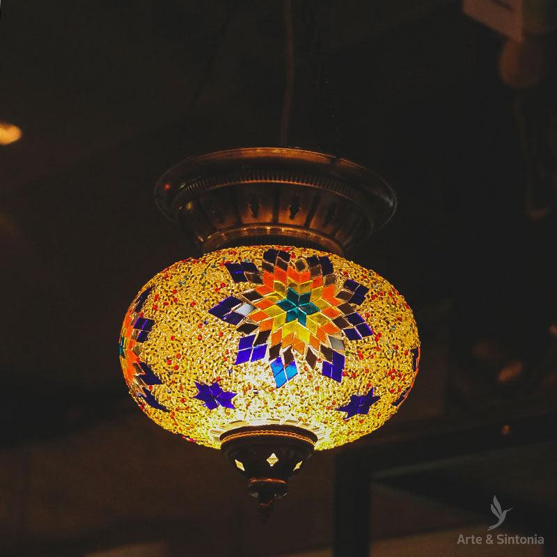 luminaria turca artesanal pendente cores da turquia decoracao turca artesintonia 1 