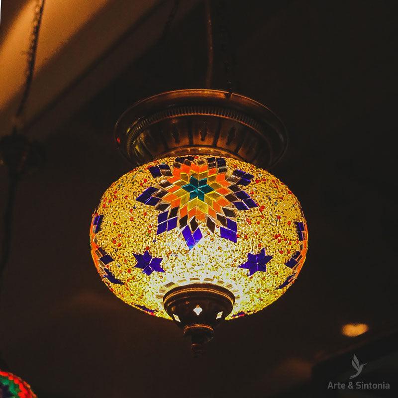 luminaria turca artesanal pendente cores da turquia decoracao turca artesintonia 2