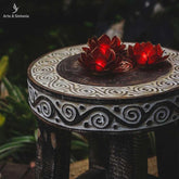 banco banqueta decorativo decoracao etnico etnica ethnics tomor leste artesanal artesanato artesao handmade indonesia moveis banco banqueta arte decor indonesia