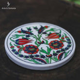 Descanso de Copo Cerâmica | Turquia - Arte & Sintonia ceramica, ceramicas turcas, decor home, mesa posta, outros home