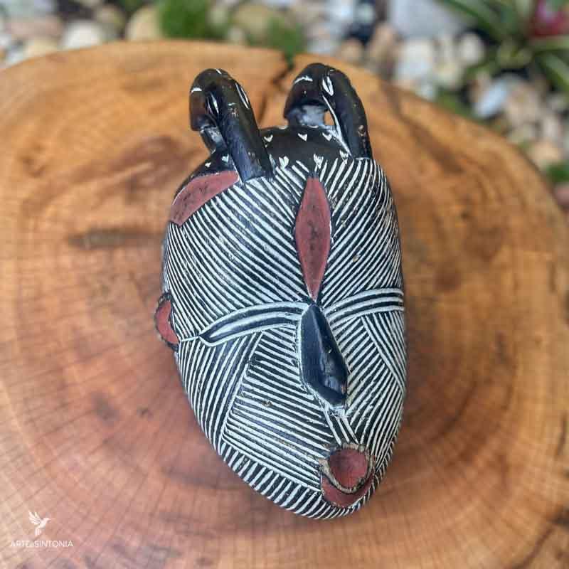 mascara kifwebe songye congo mask africana decoracao paredes artesintonia handicraft wood artesanato 3