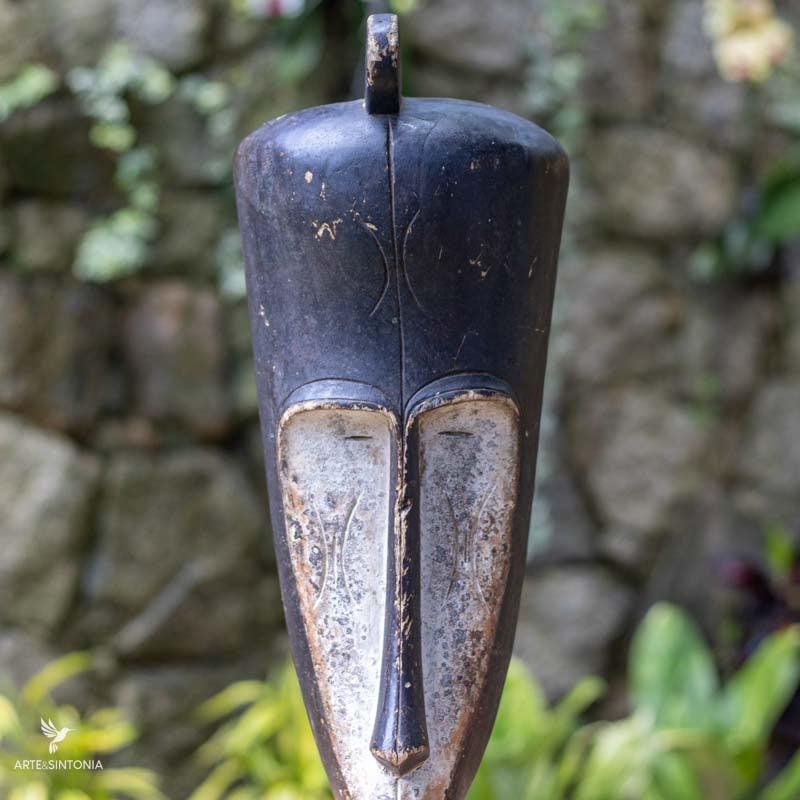 mascara fang gabao gabon mask wood madeira decortion decoracao artesintonia artesanato tribal handmade 2