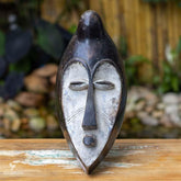 mascara fang gabao gabon artesanato decorativo handmade madeira wood mask colecao etnica artesintonia 0