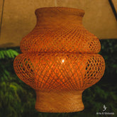 luminaria artesanal fibra aruma tikuna artesanato brasileiro home decor decoracao etnica artesintonia 1