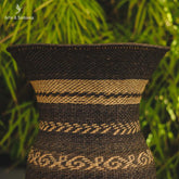 vaso indigena fibra natural rupestre decorativo home decor decoracao etnica artesanal artesanato brasileiro objeto etnico yekuana 4