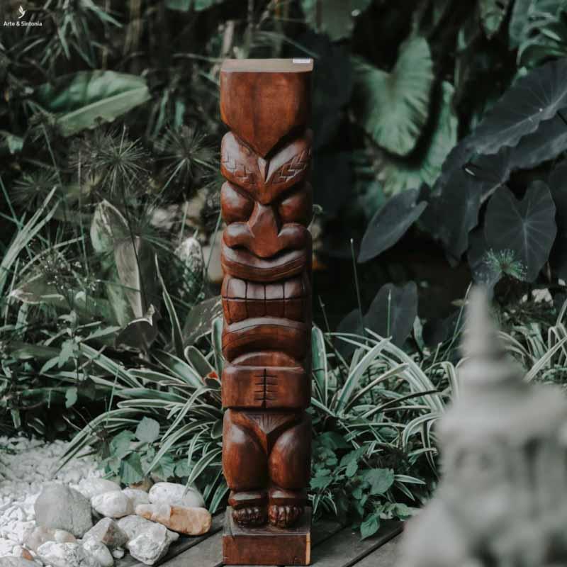 totens tiki hawaii madeira itauba decorativa artesanal eduardo marchiori artesao brasil artesintonia 2
