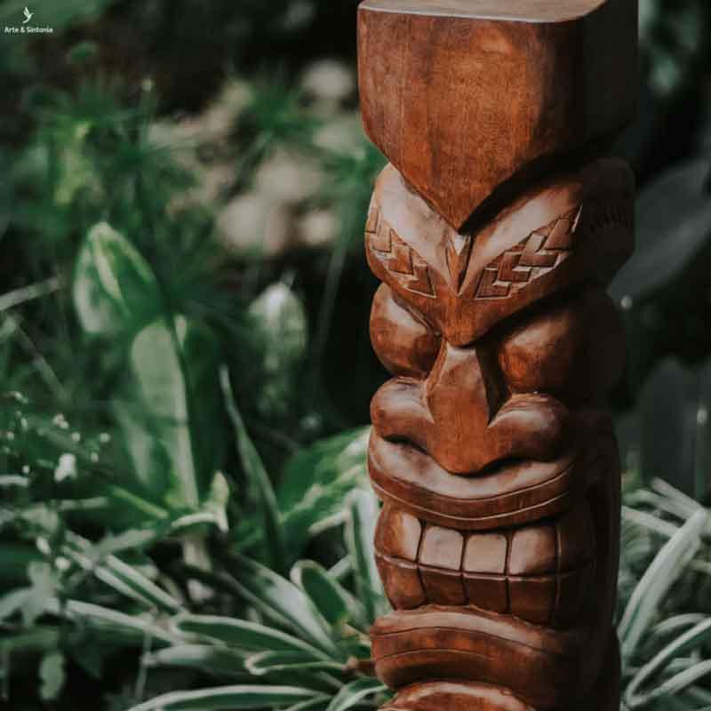 totens tiki hawaii madeira itauba decorativa artesanal eduardo marchiori artesao brasil artesintonia  5