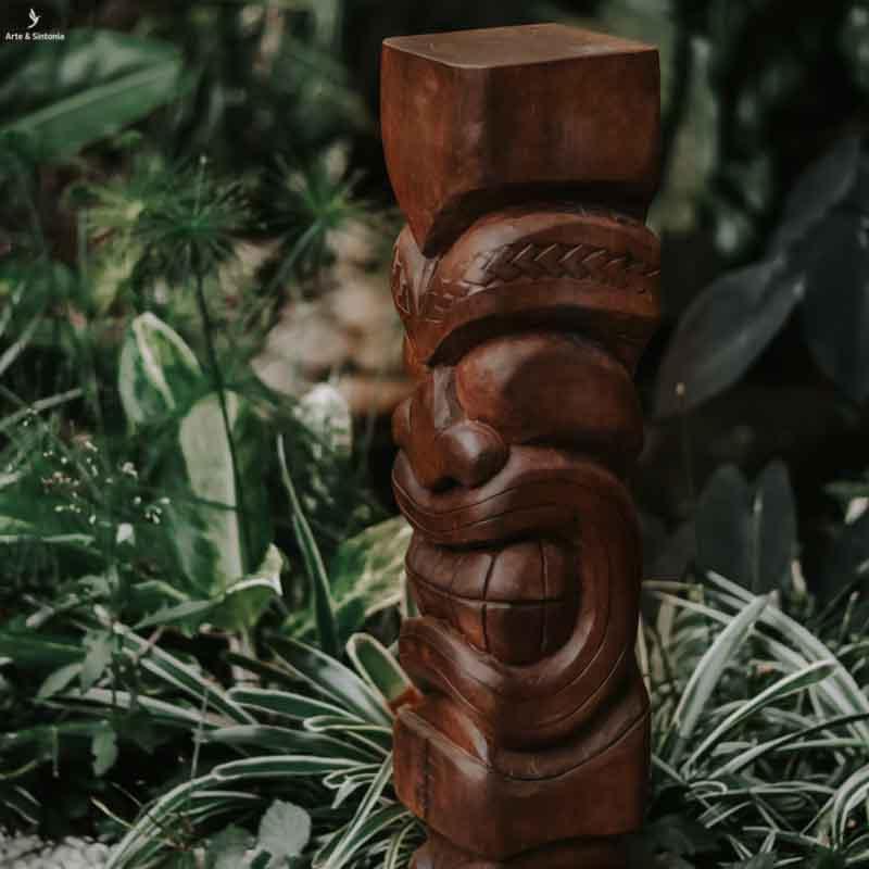 totens tiki hawaii madeira itauba decorativa artesanal eduardo marchiori artesao brasil artesintonia  6