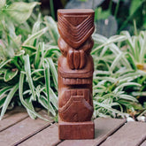 totens tiki hawaii madeira itauba decorativa artesanal eduardo marchiori artesao brasil artesintonia 1