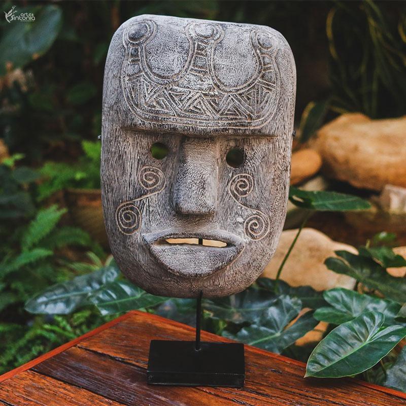 MS 3 mascara decorativa madeira com base artesanal home decor decoracao etnica artesintonia 8
