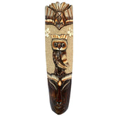 mascara coruja areia jateada decoracao paredes bali madeira wood mask owl decorative wall artesintonia 1