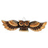 OK40 New animais decorativos coruja madeira entalhada arte bali indonesia artesintonia 2