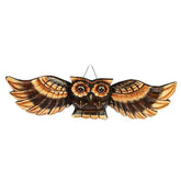 OK40 New animais decorativos coruja madeira entalhada arte bali indonesia artesintonia 2