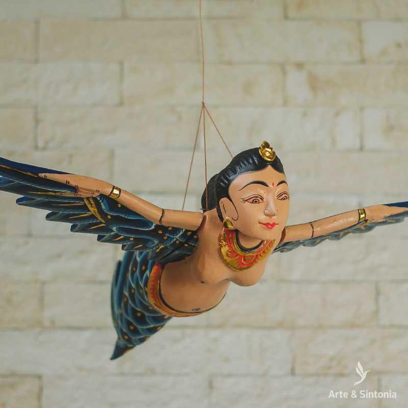 Escultura Sereia Dewi Alada | Bali - Arte &amp; Sintonia bali2021, madeira, outras esculturas