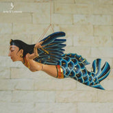 Escultura Sereia Dewi Alada | Bali - Arte & Sintonia bali2021, madeira, outras esculturas