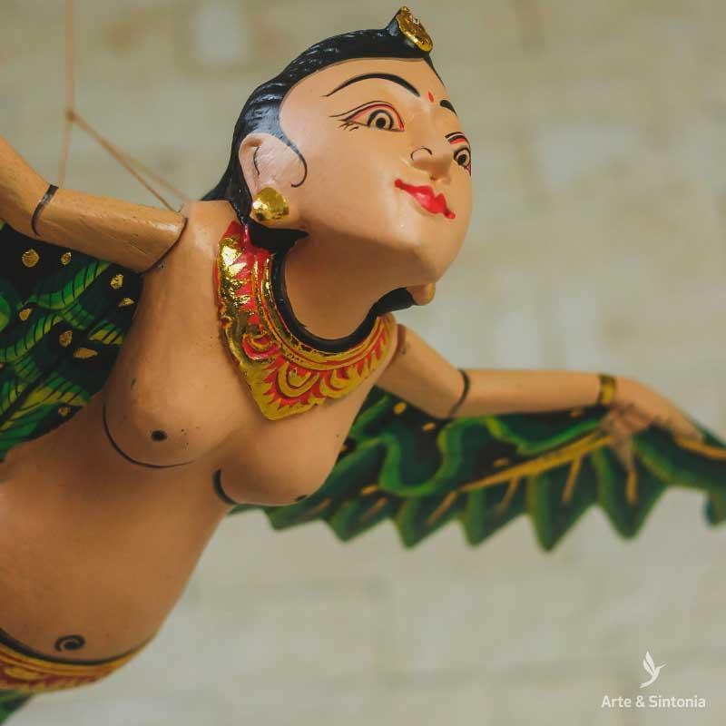 Escultura Sereia Dewi Alada | Bali - Arte &amp; Sintonia bali2021, madeira, outras esculturas