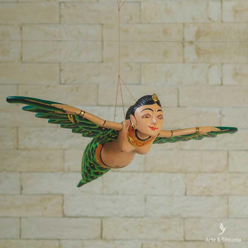 Escultura Sereia Dewi Alada | Bali - Arte &amp; Sintonia bali2021, madeira, outras esculturas