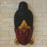 cabeca face buddha buda madeira home decor decoracao parede zen budista budismo artesanal artesanato balinês bali indonesia artesintonia hindu hinduísmo deuses hindu meditação yoga