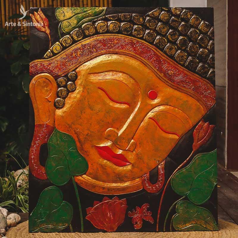 quadro-tela-madeirada-rosto-face-buddha-buda-laranja-artesanal-artesanato-produto-balines-decoracao-zen-budista-parede-artesintonia-1