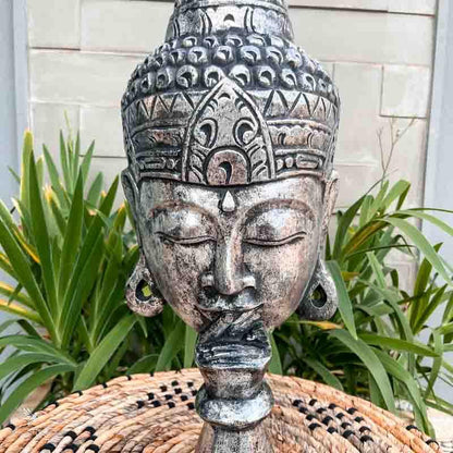 OKS26-22-4-mascara-cabeca-buda-buddha-silencio-madeira-entalhada-prata-colecao-bali-2022-artesanatos-decorativos-handycrafts-balinese-indonesia-wood-carved-carving