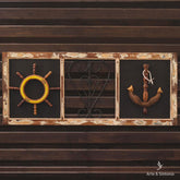 painel quadro decor naval maritima decoracao paredes casa sala litoral praiana objetos artesanais artesanato brasileiro floripa florianopolis artesintonia timao ancora 1