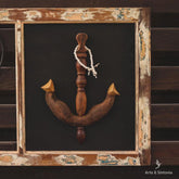 painel quadro decor naval maritima decoracao paredes casa sala litoral praiana objetos artesanais artesanato brasileiro floripa florianopolis artesintonia timao ancora 2