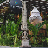 TC4 escultura timor etnica madeira teka wood teak entalhada carving balinese artesintonia decoracoes 3