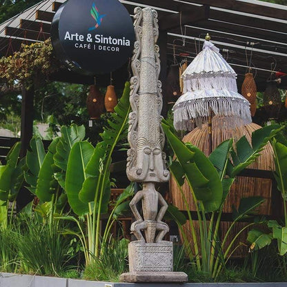TC4 escultura timor etnica madeira teka wood teak entalhada carving balinese artesintonia decoracoes 3