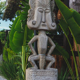 TC4 escultura timor etnica madeira teka wood teak entalhada carving balinese artesintonia decoracoes