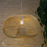 Luminária Bali de Fibra Natural | Rattan - Arte & Sintonia bali 22, boho, fibra, Luminárias, lustre, rattan