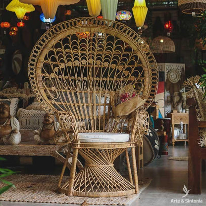  cadeira pavao rattan natural artesanal peacock chair balinese movel moveis decorativos 1 bali indonesia home decor decoracao artesintonia boho poltrona