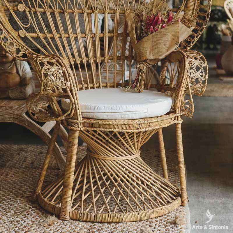  cadeira pavao rattan natural artesanal peacock chair balinese movel moveis decorativos 1 bali indonesia home decor decoracao artesintonia boho poltrona 3