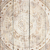 TO2 painel entalhado madeira bali indonesia arte artesintonia redondo branco timor leste 2