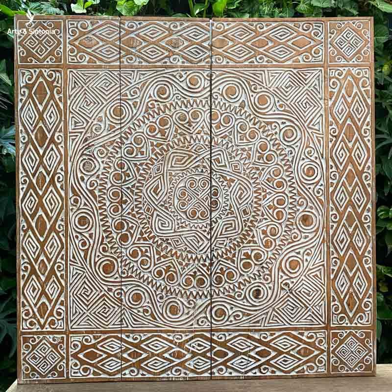wood-panel-wall-art-east-timor-desenho-etnico-geometrico-ancestralidade-timor-leste-mandala-zen-home-decor-ethnic