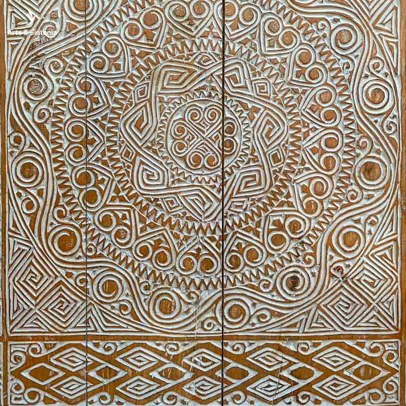 wood-panel-wall-art-east-timor-desenho-geometrico-timor-leste-painel-mandala-madeira-entalhada-ethnic-home-decor