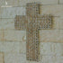 escultura cruz conchas bali balines artesanal home decor decoracao parede decorativo artesintonia
