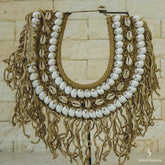 colar decorativo buzios concha home decor decoracao balinesa bali indonesia artesanal artesintonia boho terroso marrom natural fibras franjas 5