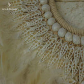 colar decorativo branco grande home decor decoracao boho artesanal artesanato bali indonesia artesintonia 1