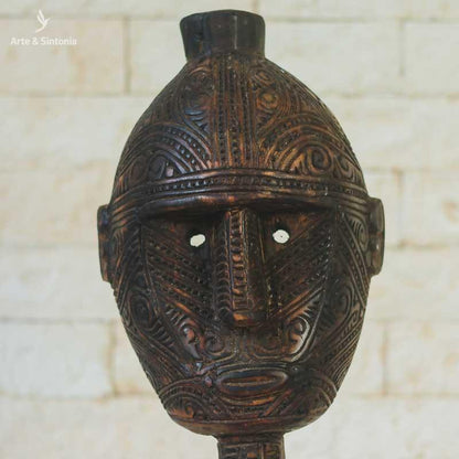 mascara decorativa tribal maori primitiva aborigene decoracao etnica etnicos objetos decorativos entalhados madeira decore sua casa artesintonia bali indonesia 9