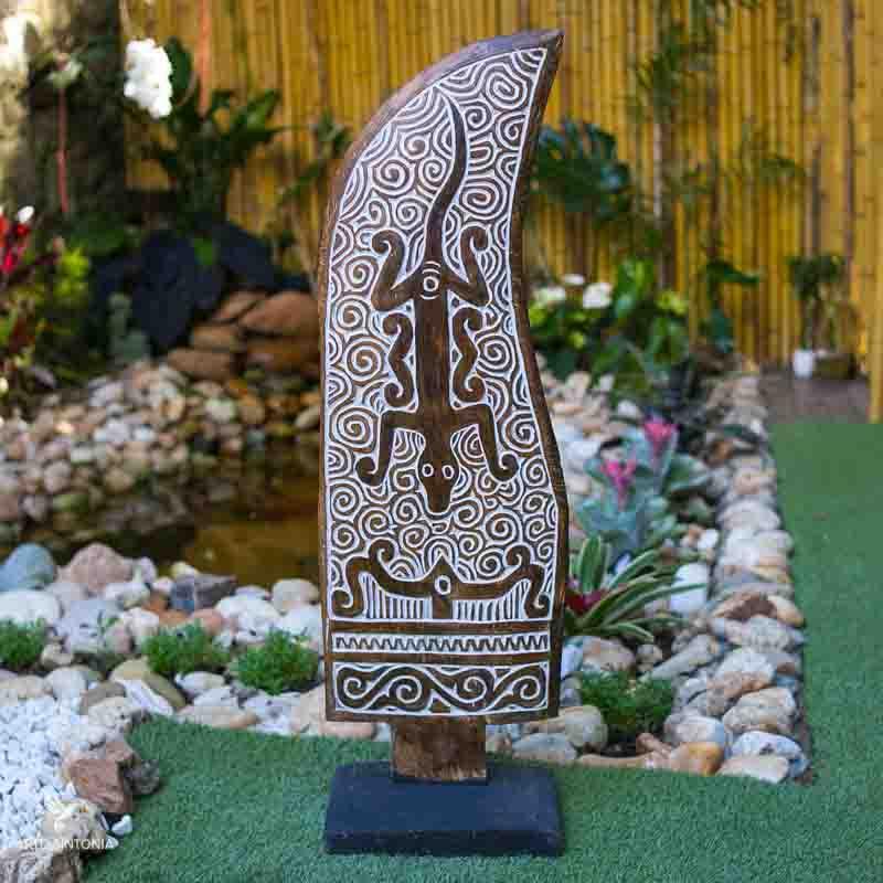 escultura-etnica-timor-esculpida-entalhada-decoracao-decoracoes-etnicos-balinesa-indonesia-gecko-lagarto-artesintonia-1
