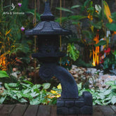casinha chinesa grande pedra vulcanica home decor decoracao decorativo bali indonesia artesanal arte artesintonia luminaria escultura oriental lava stone carved entalhada garden jardim 1
