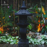 casinha chinesa grande pedra vulcanica home decor decoracao decorativo bali indonesia artesanal arte artesintonia luminaria escultura oriental lava stone carved entalhada garden jardim 2