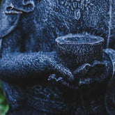 escultura buddha buda fibrocimento para jardim home decor decoracao balinesa bali garden decoracao zen artesintonia objetos misticos 8