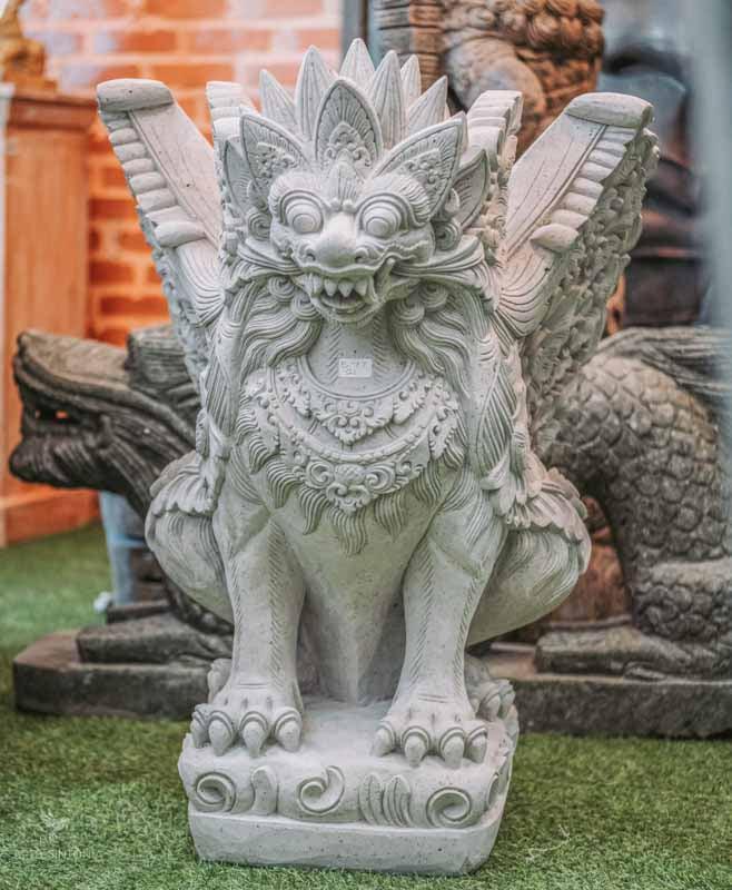 Escultura Garuda em Cimento | Bali - Arte &amp; Sintonia bali23, cimento, Deuses Hindus, divindades, divindades all, escultura, estatuas de jardim, fibrocimento, Garden, garuda, outras divindades