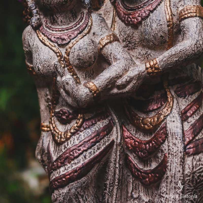 escultura rama sita tons pasteis home decor decoracao garden jardim decoracao hindu hinduismo artesanal balines bali indonesia artesintonia 5