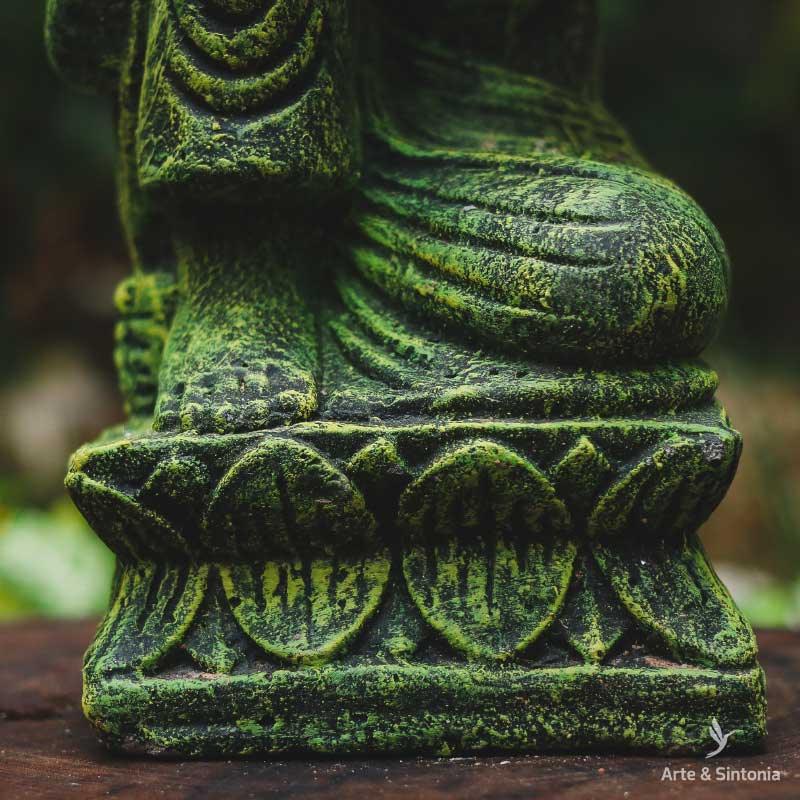 escultura buda buddha verde pedra garden jardim home decor decorativo decoracao zen balinesa bali indonesia budismo artesintonia garden cement sculpture cimento 7
